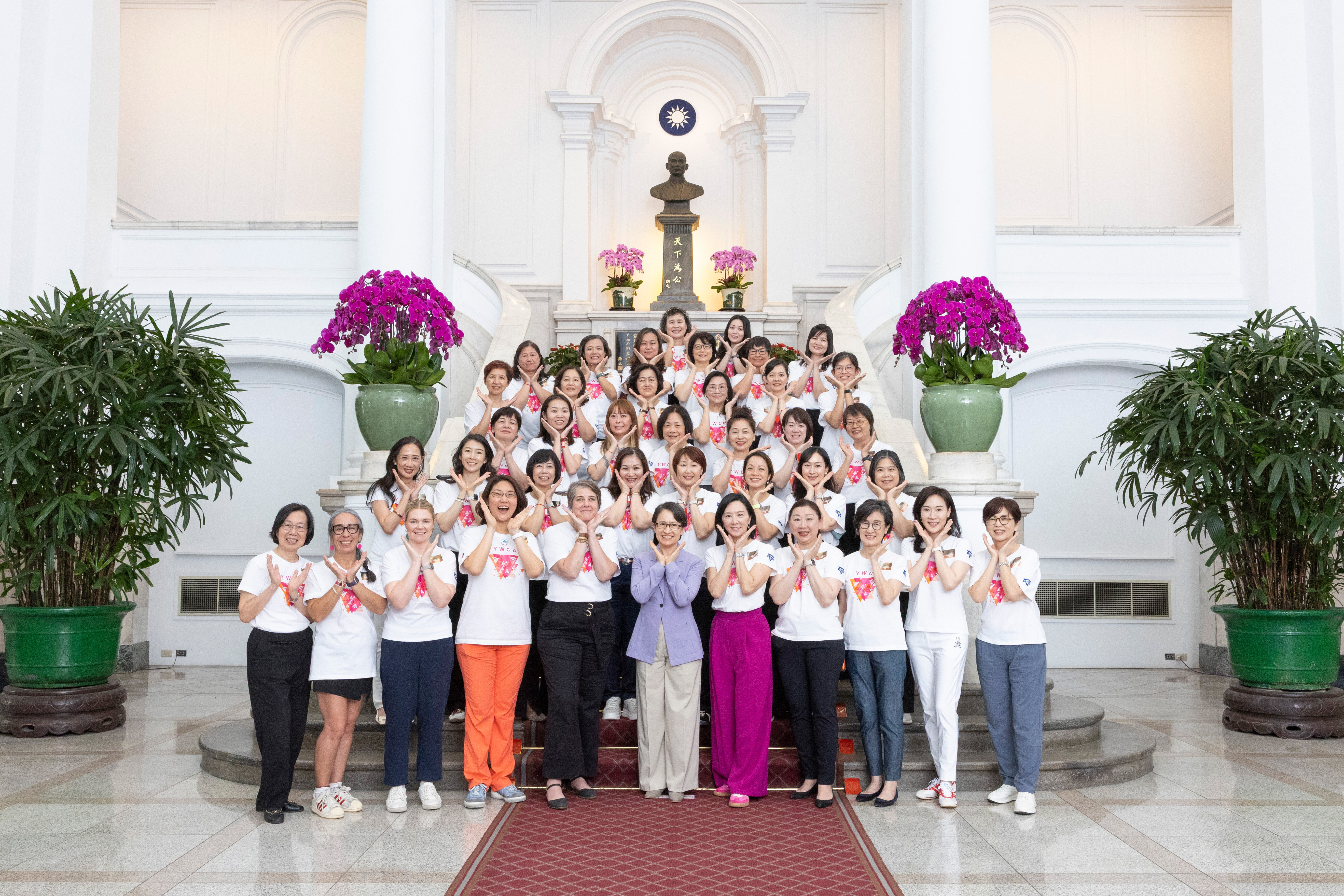 ▲▼蕭美琴副總統接見YWCA代表。（圖／中華民國基督教女青年會協會提供）