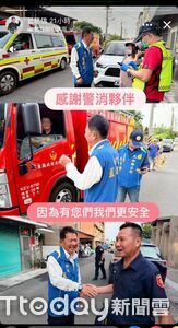 6旬婦頂樓遭強風吹門反鎖　里港警消聯手救援