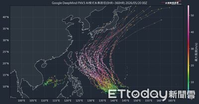 5月底將有颱風活躍　粉專：不排除接近台灣東方