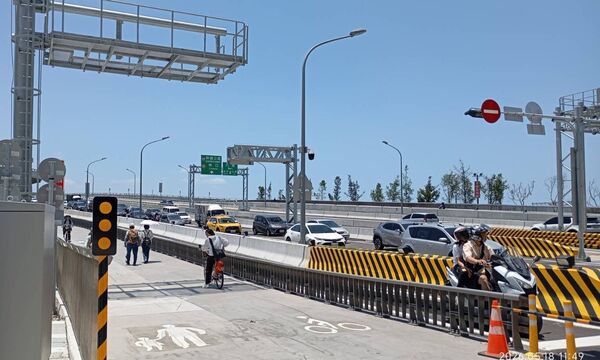 ▲▼淡江大橋。（圖／公路局提供）