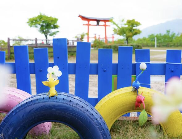 ▲▼皮克敏露台in宮島SA。（圖／翻攝自活動官網）
