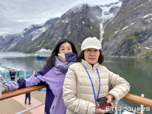 ▲星辰公主號進入恩迪科特峽灣（Endicott Arm），並朝道斯冰河（Dawes Glacier）方向進行景觀巡航,公主遊輪,冰河峽灣,星辰公主號。（圖／記者彭懷玉攝）