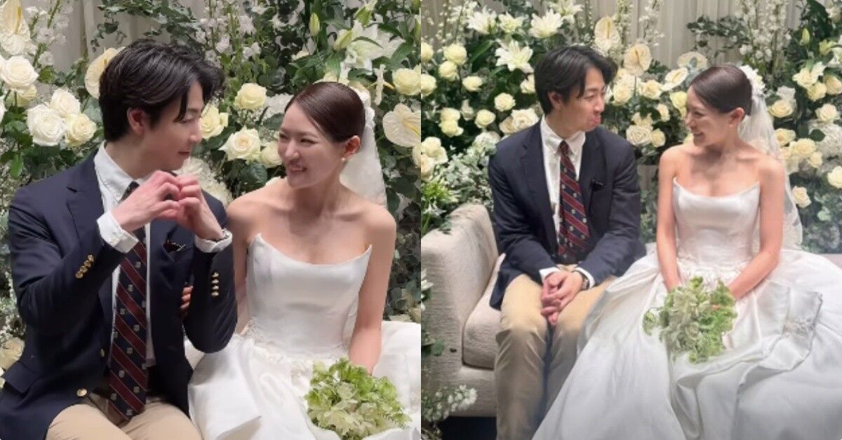  《黑白大廚》中餐女神朴恩影「超美婚禮畫面曝光」！孫鍾元超萌合影、崔鉉碩唱祝歌 