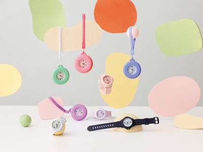 BABY-G變身甜甜圈掛飾卡哇伊　2,600元入手考場友善錶