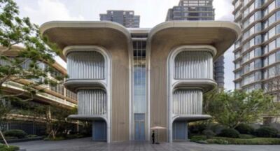 上海蘇州河邊新建藝術館　建築大師構思造型如「花朵」泥土中綻放