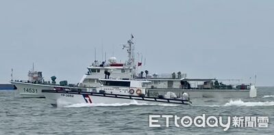 中國海警船又侵擾金門海域 海巡署1對1併航監控