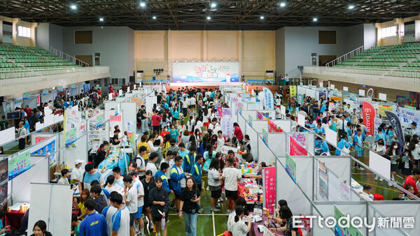 ▲「台南市2026技職博覽會」21日至23日在崑山科技大學體育館登場，展現技職教育多元實力。（記者林東良翻攝，下同）