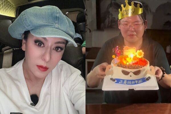▲▼向太轟小兒子「戀愛後躺平斷聯」他慶生發文：願被理解。（圖／翻攝自微博）