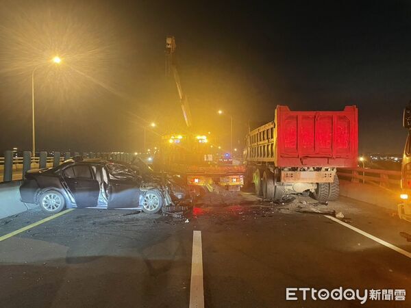 ▲▼彰化車禍。（圖／記者唐詠絮翻攝）