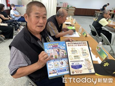 南消下營分隊深入基層會報　攜手里長推動住警器與瓦斯安全