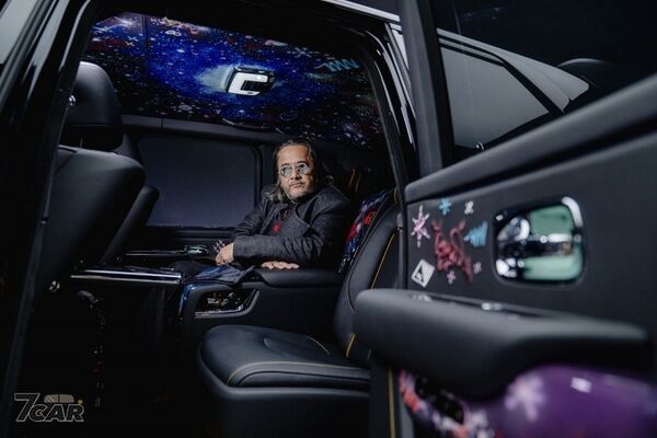 當代藝術能量與頂級造車工藝的融合　Rolls-Royce 發表 Black Badge Cullinan by Cyril Kongo