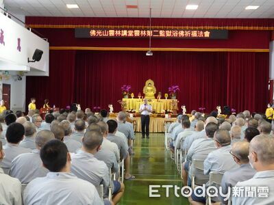 佛誕節祈福暖人心　雲林二監以佛法教化助收容人反思重生