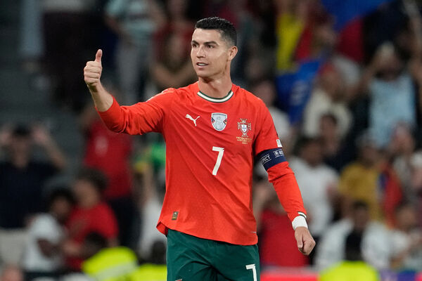 ▲葡萄牙「C羅」羅納度（Cristiano Ronaldo）。（圖／達志影像／美聯社）