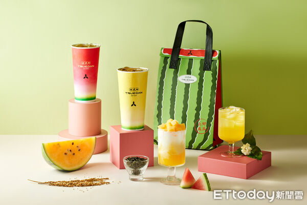 ▲▼珍煮丹西瓜烏龍、小玉西瓜茉莉回歸，同步推出全新小玉西瓜冰米露、珍大一壺。（圖／珍煮丹提供）