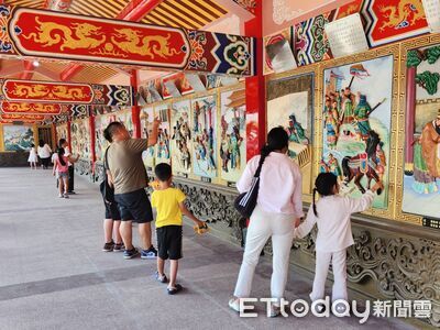 忠孝節義扎根校園　楊梅奉天宮辦繪畫賽推廣美德
