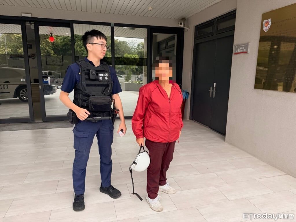 老婦獨騎機車市區徘徊 東警細心比對資料助團圓