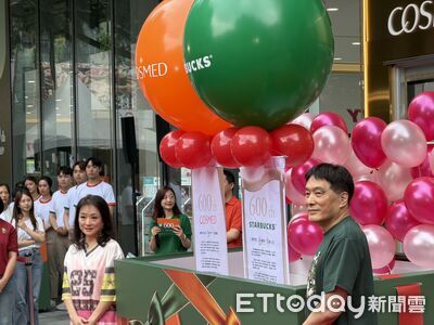 統一集團康是美、星巴克600店開幕　羅智先：準備下一個600店