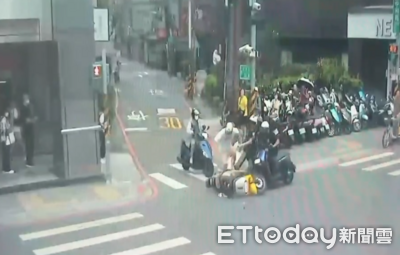 毒駕滿街跑!中和騎士「身形搖晃」拒檢撞車 唾液快篩陽性