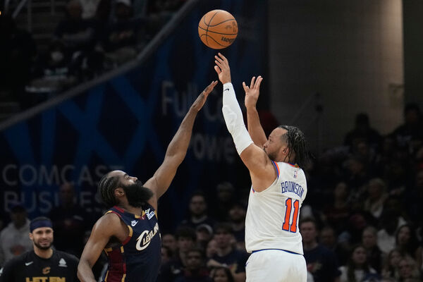 ▲紐約尼克布朗森（Jalen Brunson）。（圖／達志影像／美聯社）