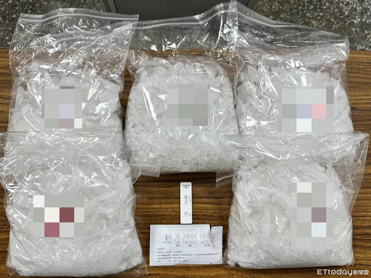 副駕女子頻頻張望露餡 南警五分局查獲5公斤安非他命