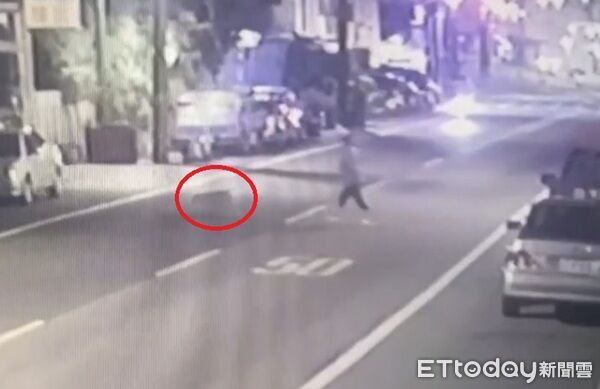 狗狗衝馬路釀禍!8旬飼主、機車騎士撞一團慘摔!2人都送醫