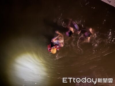 台南公園深夜傳落水救溺　1男載浮載沉搶救送醫