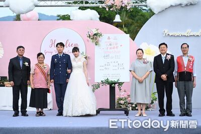 花蓮集團結婚浪漫登場！28對新人幸福啟程　在地伴手禮獻上祝福