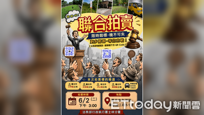 高CP值土地開拍！士林分署6/2聯合拍賣　雙北精選標的一次看