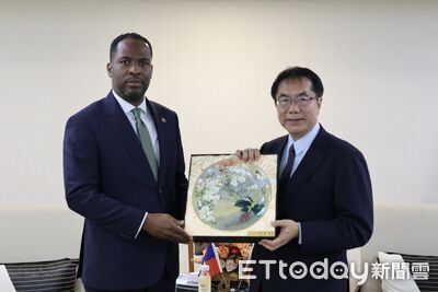 海地駐台大使潘恩首次正式拜會黃偉哲　盼深化台南交流合作