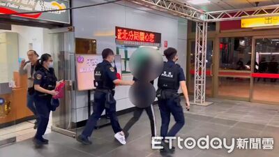 北車驚見旅客亮刀揮舞!20歲男與阿伯衝突竟拔刀...警4分鐘逮人
