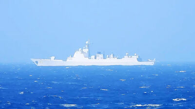 中共對我周邊執行聯合戰備警巡 國軍監控畫面曝光