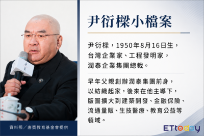 76歲尹衍樑辭世！感化院少年打造千億帝國　傳奇人生一次看