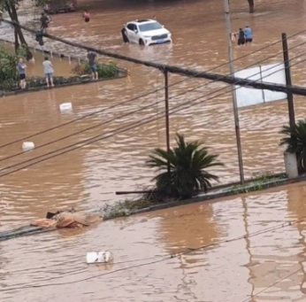 豪雨連釀災 中國公安部指有人發影音造謠揚言嚴辦