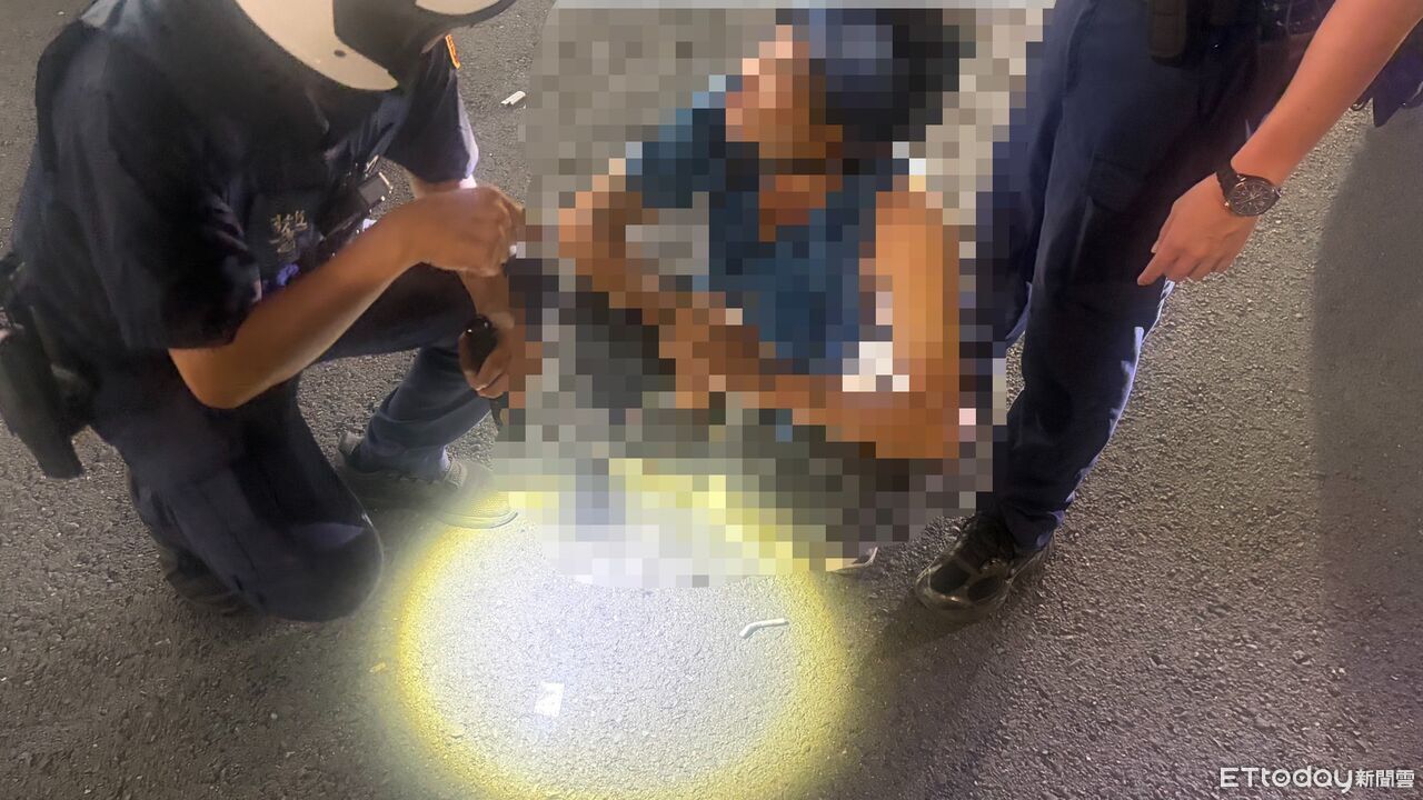 毒駕騎士拒檢闖紅燈狂衝!邊逃邊掉安非他命...警當場逮捕送辦