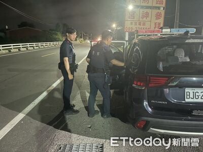 阿北參加完廟會迷路了 台東暖警護送返家