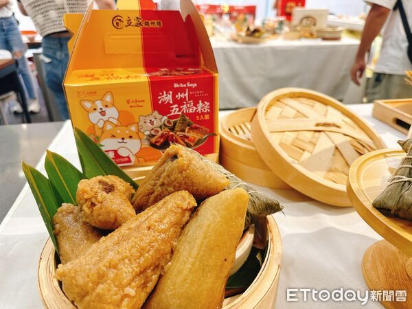 ▲▼家樂福「2026粽香端午」集結多款獨家、新品粽。（圖／記者林育綾攝）