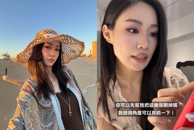 「台版水原希子」街頭抓偷拍! 遭酸脾氣差反擊:就活該被拍?