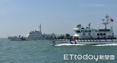 中國海警24小時2度闖金門限制水域 海巡「一對一」強勢驅離