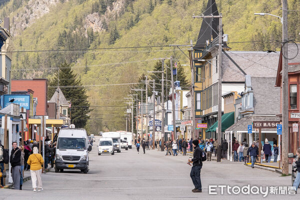 ▲▼White Pass & Yukon Route Railway,懷特通道與育空鐵路,阿拉斯加,史凱威,Skagway,高山鐵路,景觀鐵路。（圖／記者彭懷玉攝）