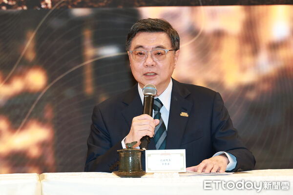 ▲▼台灣人口對策新戰略&mdash;家庭支持篇」國安高層會議會後記者會-行政院院長卓榮泰。（圖／記者黃克翔攝）