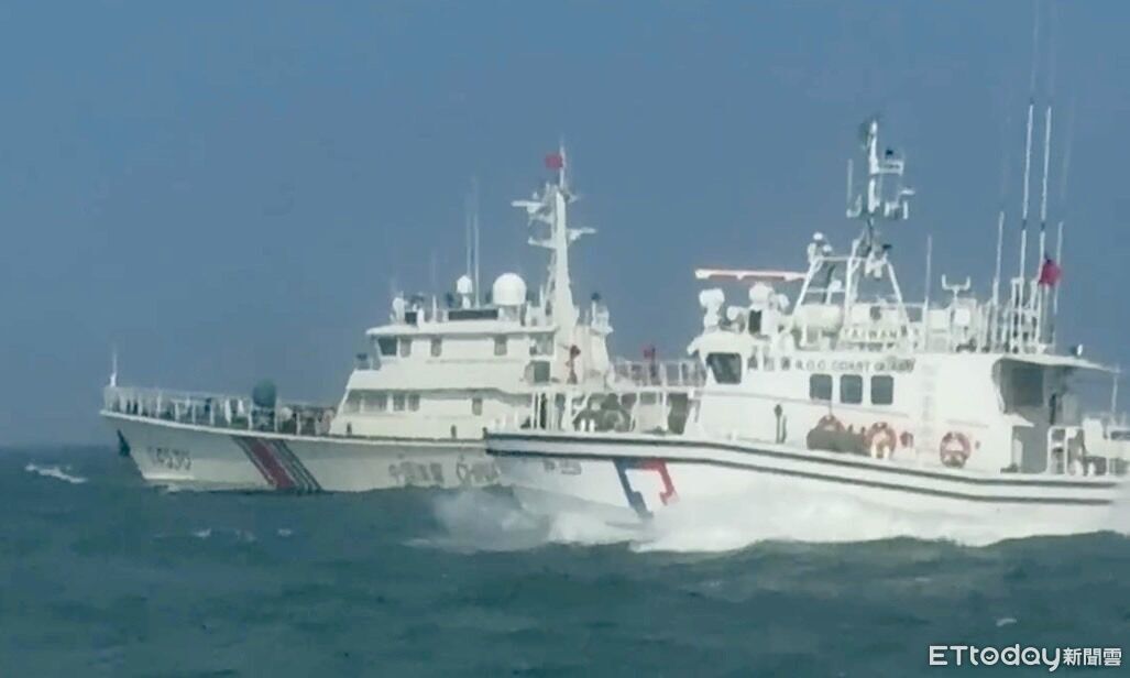 4中國海警船闖金門水域「對峙逾2小時」 海巡強勢驅離