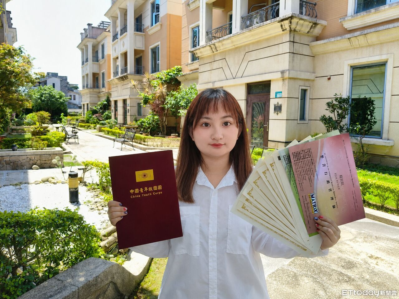 崑大公廣系蔡依紋跨域築夢 實作與證照累積職涯實力