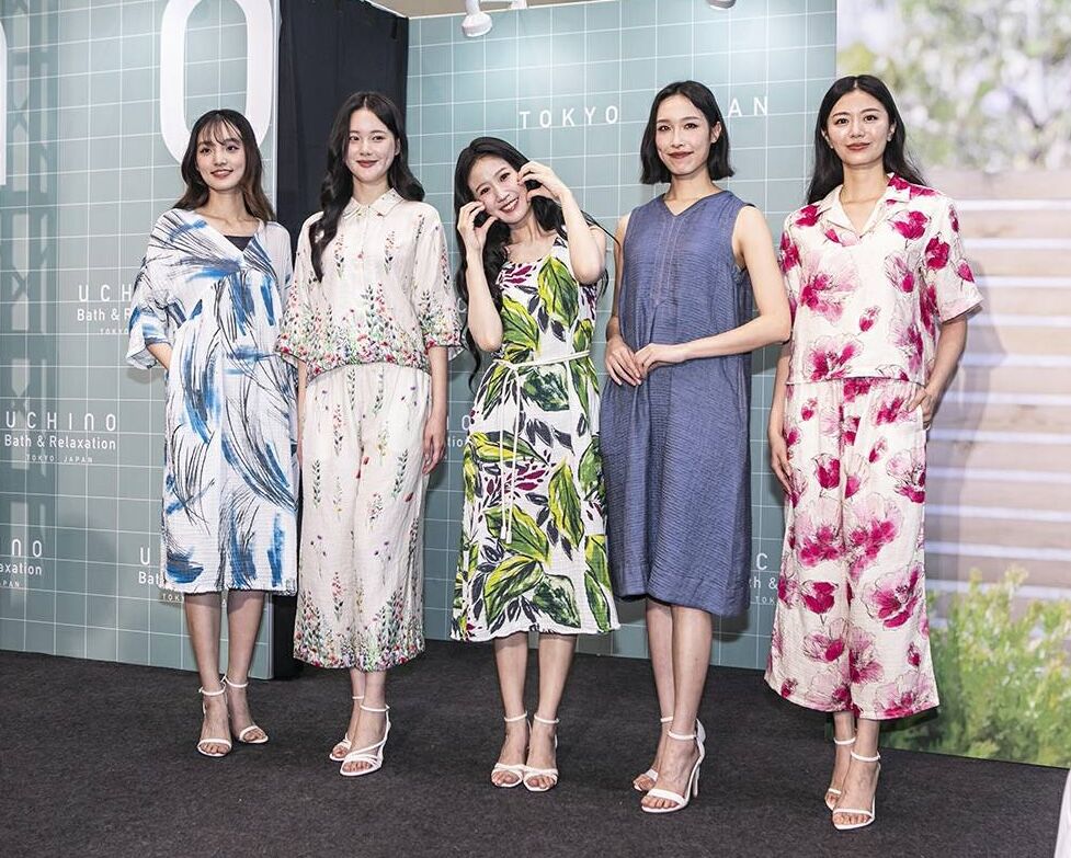 ▲UCHINO發表新款夏日「棉花糖居家服」系列。（圖／品牌提供）