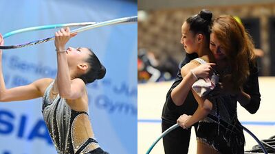 時隔20年!台韻律體操「再站亞洲前5強」 瑞莎緊擁選手曝心聲
