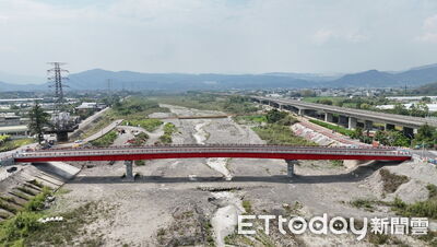 融入泰雅紅元素！埔里守城橋重建完工通車　卡努風災毀重建　