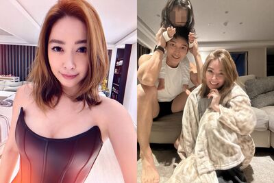 許維恩2歲女看診2次「夜咳到吐」　她心疼抱整晚監視器畫面曝光