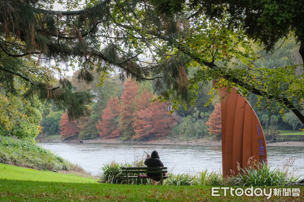▲▼紐西蘭北島秋天,秋景,Kuirau地熱公園。（圖／記者彭懷玉攝）