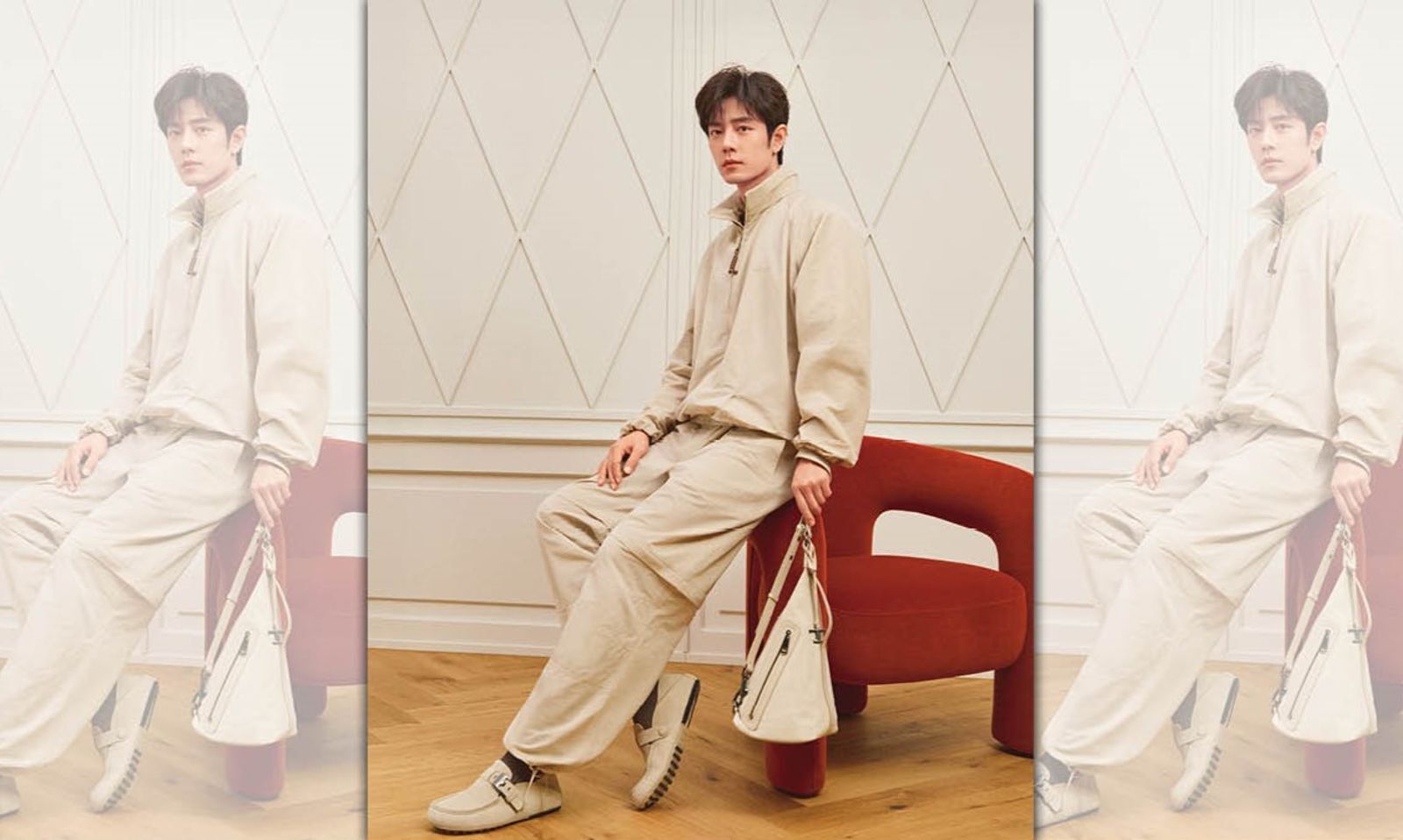 TOD'S攜手全球品牌代言人肖戰正式推出全新「TOD'S&middot;X」聯名系列。（迪生提供）