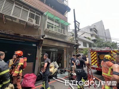 快訊／永和男「沾染易燃液體」遭火焚！　全身100%燒燙傷送醫亡