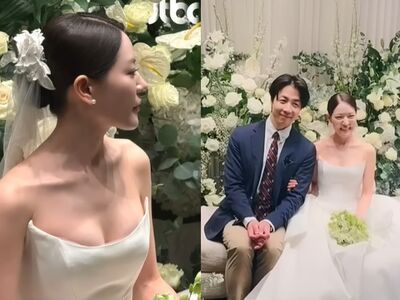 《拜冰》中餐女神婚禮花絮公開！孫鍾元泛淚　料理狂人喊：「也想婚了」